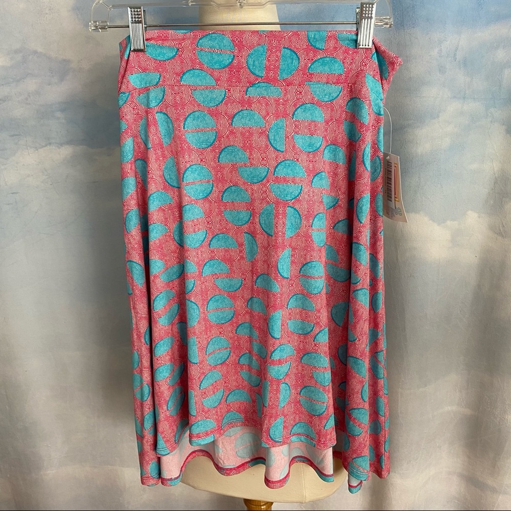 LuLaRoe Swirl Kids Azure Size 14